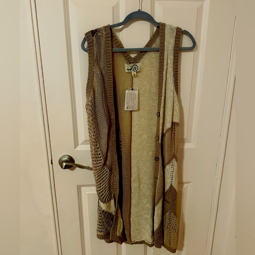 NWT SOLD OUT Anthropologie Knitted Vest
